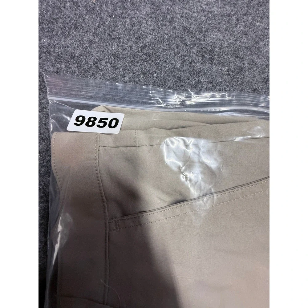 Rorie Whelan Eddie Bauer Golf Mens 36 Khaki Straight Fit‎ Shorts Outdoor Casual